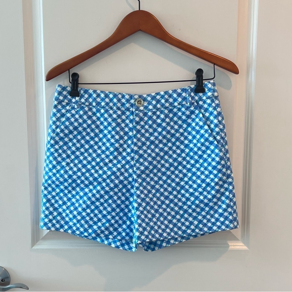 LILLY PULITZER GRETCHEN HIGH RISE SHORT
BOCA BLUE DOUBLE CHECKING - Picture 2 of 16